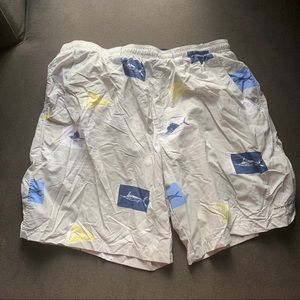 Columbia Gray Swimsuit Gray XL fishing 8" length